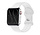 xoxo Wildhearts Apple Watch Silikonarmband (Weiß)
