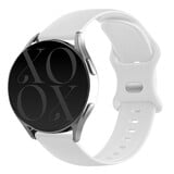 xoxo Wildhearts xoxo Wildhearts Samsung Galaxy Watch Active Silikonarmband (Weiß)