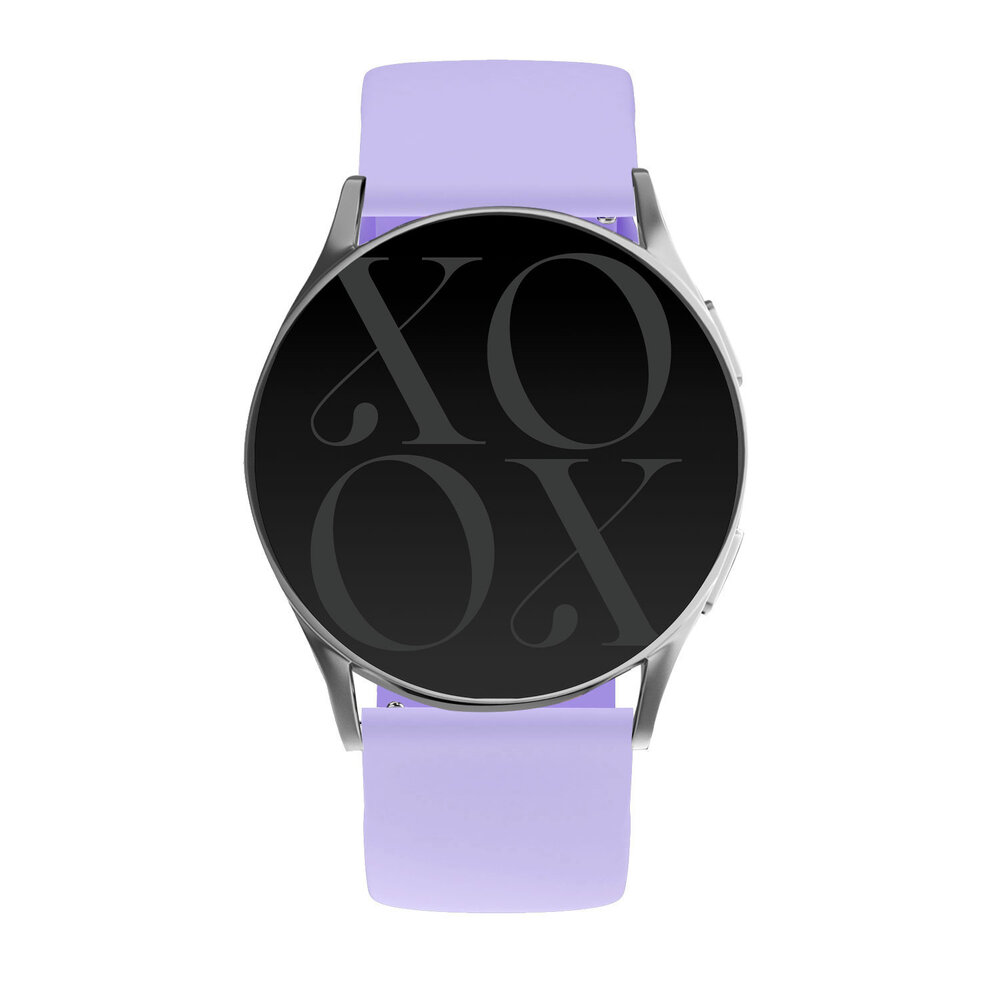 xoxo Wildhearts xoxo Wildhearts Fossil Gen 5e 44mm Silikonarmband (lila) xoxo Wildhearts xoxo Wildhearts Fossil Gen 5e 44mm Silikonarmband (lila)