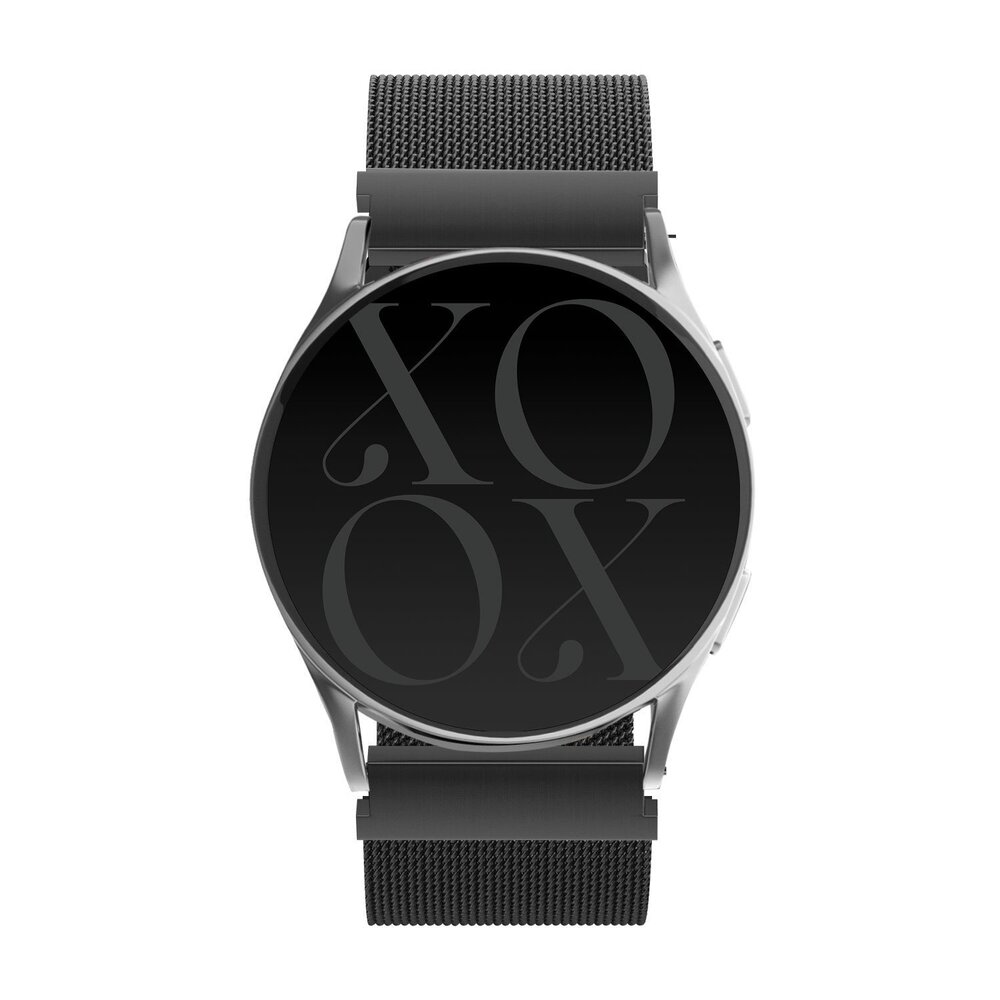 xoxo Wildhearts xoxo Wildhearts Samsung Galaxy Watch 42mm Milanese Armband (Schwarz) xoxo Wildhearts xoxo Wildhearts Samsung Galaxy Watch 42mm Milanese Armband (Schwarz)