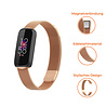 Strap-it® Strap-it Fitbit Luxe Milanese Armband (Roségold) Strap-it® Strap-it Fitbit Luxe Milanese Armband (Roségold)
