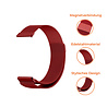 Strap-it® Strap-it Samsung Galaxy Watch 4 - 40mm Milanese Armband (Rot) Strap-it® Strap-it Samsung Galaxy Watch 4 - 40mm Milanese Armband (Rot)