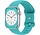 Strap-it Apple Watch Armband Silikon (Aqua)