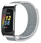 Strap-it® Strap-it Fitbit Charge 6 Nylon Armband (Grau)