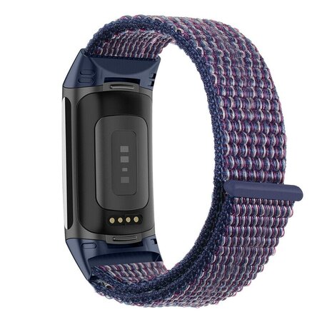 Strap-it® Strap-it Fitbit Charge 6 Nylon Armband (Indigo Blau) Strap-it® Strap-it Fitbit Charge 6 Nylon Armband (Indigo Blau)