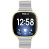 Strap-it® Strap-it Fitbit Sense 2 Loop Stahlarmband (Silber) Strap-it® Strap-it Fitbit Sense 2 Loop Stahlarmband (Silber)