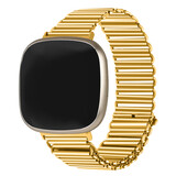 Strap-it® Fitbit Sense 2 Loop Stahlarmband (Gold) Strap-it® Fitbit Sense 2 Loop Stahlarmband (Gold)