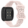 Strap-it® Strap-it Fitbit Versa 4 Gemustertes Silikon Armband (Hellpink) Strap-it® Strap-it Fitbit Versa 4 Gemustertes Silikon Armband (Hellpink)