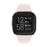 Strap-it® Strap-it Fitbit Versa 4 Gemustertes Silikon Armband (Hellpink) Strap-it® Strap-it Fitbit Versa 4 Gemustertes Silikon Armband (Hellpink)