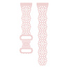 Strap-it® Strap-it Fitbit Versa 4 Gemustertes Silikon Armband (Hellpink) Strap-it® Strap-it Fitbit Versa 4 Gemustertes Silikon Armband (Hellpink)