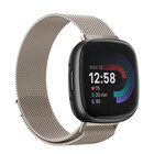 Strap-it® Strap-it Fitbit Versa 4 Milanese Armband (Polarstern)