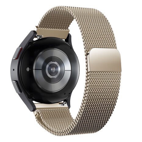 Bandz Bandz Samsung Galaxy Watch 3 41mm Milanese Loop Armband (Sekt) Bandz Bandz Samsung Galaxy Watch 3 41mm Milanese Loop Armband (Sekt)