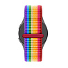 Bandz Bandz Amazfit GTS 2 Nylon Loop-band (Regenbogen) Bandz Bandz Amazfit GTS 2 Nylon Loop-band (Regenbogen)