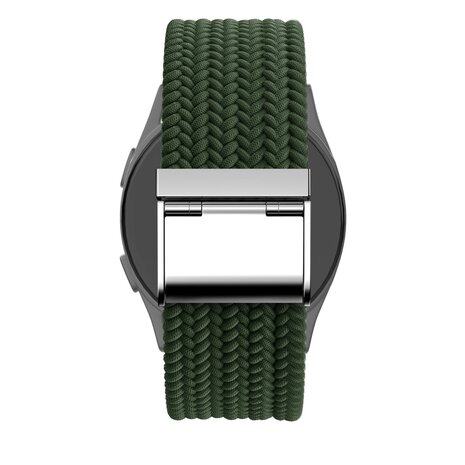Bandz Bandz Amazfit GTS 3 Woven Nylonband (Olivgrün) Bandz Bandz Amazfit GTS 3 Woven Nylonband (Olivgrün)
