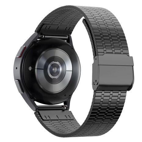 Bandz Bandz Amazfit GTS 3 Verstellbares Stahlenarmband (Schwarz)