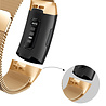 Bandz Bandz Fitbit Charge 4 Milanese Loop Armband (Roségold) Bandz Bandz Fitbit Charge 4 Milanese Loop Armband (Roségold)
