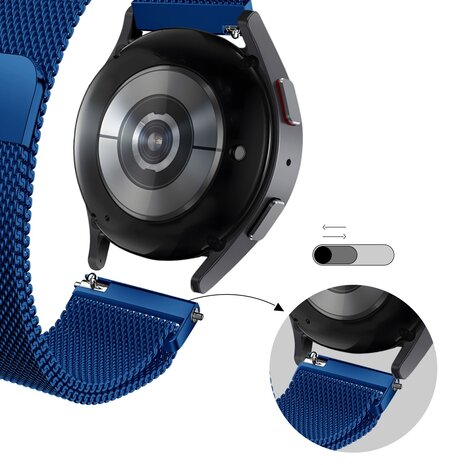 Bandz Bandz Polar Unite Milanese Loop Armband (Blau) Bandz Bandz Polar Unite Milanese Loop Armband (Blau)