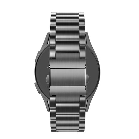 Bandz Bandz Samsung Galaxy Watch 5 Pro Klassisches Stahlenarmband (Schwarz)