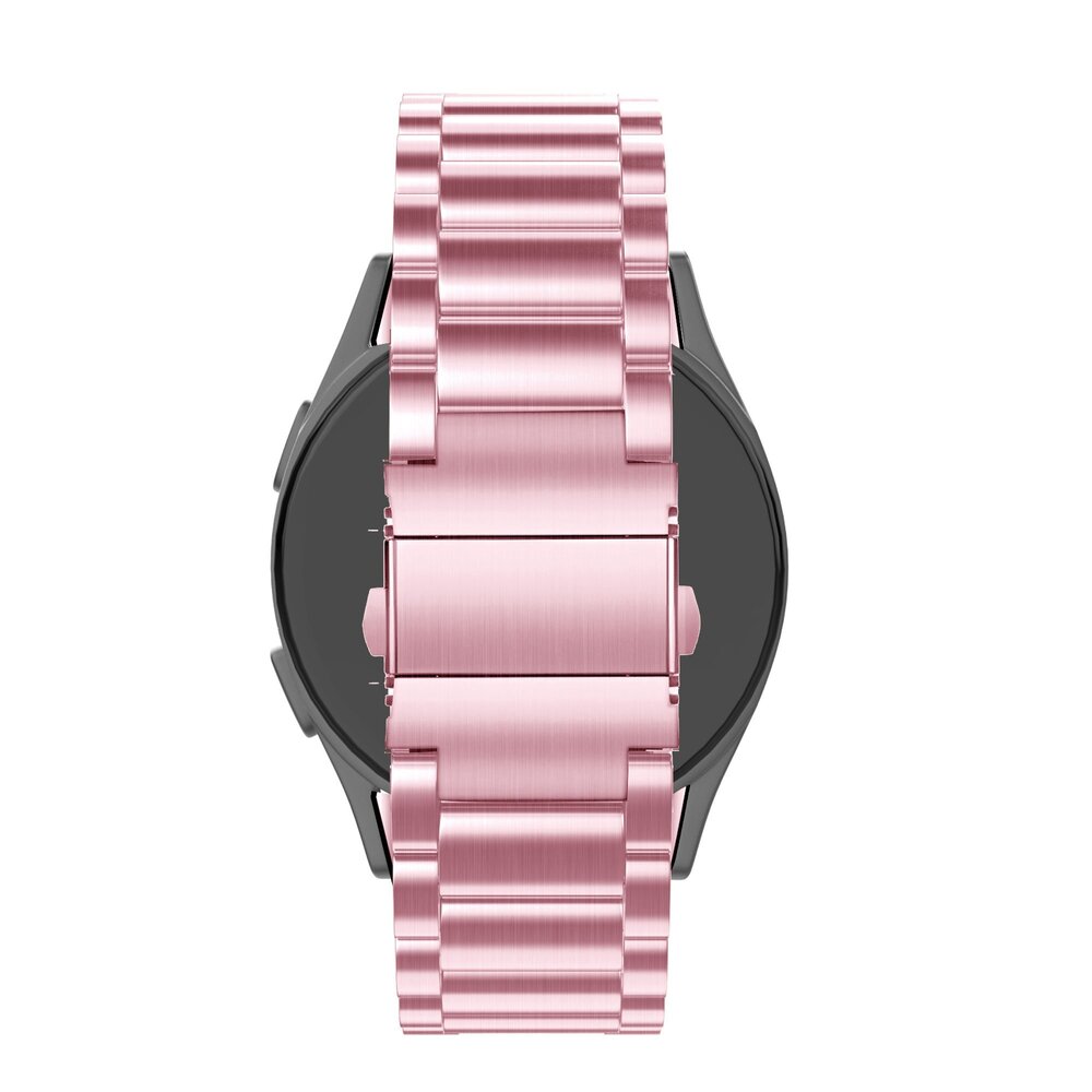 Bandz Bandz Samsung Galaxy Watch 6 - 44mm Klassisches Stahlenarmband (Rosa) Bandz Bandz Samsung Galaxy Watch 6 - 44mm Klassisches Stahlenarmband (Rosa)