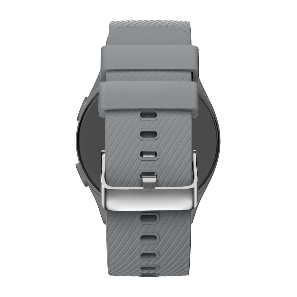 Bandz Bandz Xiaomi Watch S1 Silikon Armband 'Deluxe' (Grau) Bandz Bandz Xiaomi Watch S1 Silikon Armband 'Deluxe' (Grau)