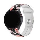 Bandz Bandz Samsung Galaxy Watch 42mm Silikon Armband 'Flowers'