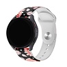 Bandz Bandz Samsung Galaxy Watch 42mm Silikon Armband 'Flowers' Bandz Bandz Samsung Galaxy Watch 42mm Silikon Armband 'Flowers'