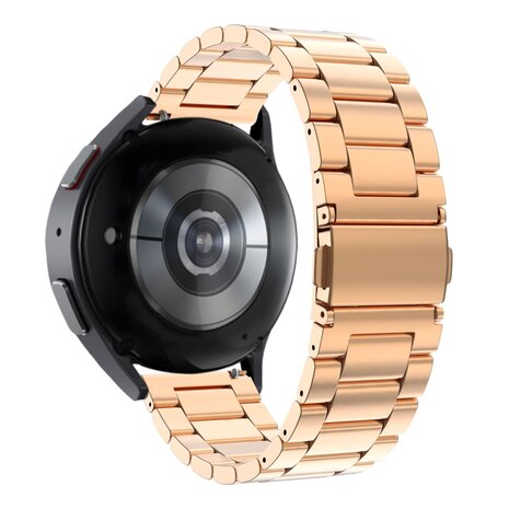 Bandz Bandz Amazfit GTS 3 Klassisches Stahlenarmband (Roségold)