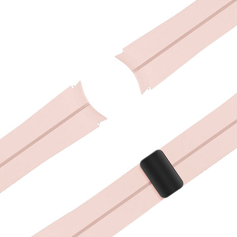 Bandz Bandz Samsung Galaxy Watch 4 Classic 42mm D-Buckle Silikonband (Rosa) Bandz Bandz Samsung Galaxy Watch 4 Classic 42mm D-Buckle Silikonband (Rosa)