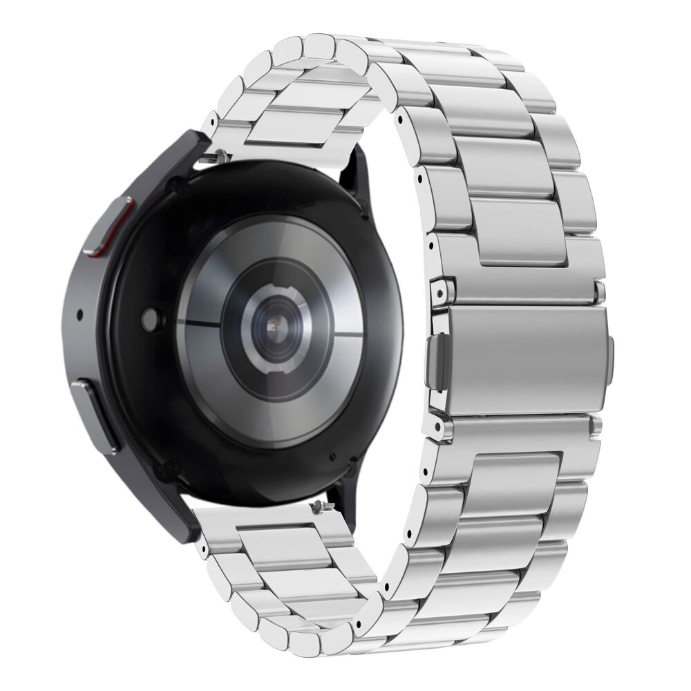 Bandz Bandz Xiaomi Watch S1 Klassisches Stahlenarmband (Silber)