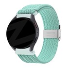 Bandz Bandz Samsung Galaxy Watch 3 41mm Woven Nylonband (Türkis)