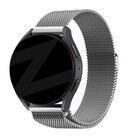 Bandz Bandz Samsung Galaxy Watch 3 41mm Milanese Loop Armband (Silber)