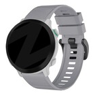 Bandz Bandz Garmin Fenix 7 Silikonarmband mit Schnallenverschluss (Grau)
