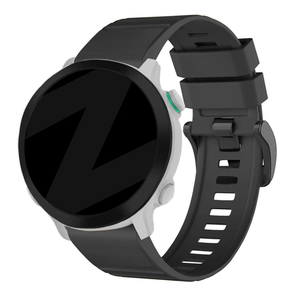 Bandz Bandz Garmin Fenix 7x Silikonarmband mit Schnallenverschluss (Schwarz) Bandz Bandz Garmin Fenix 7x Silikonarmband mit Schnallenverschluss (Schwarz)