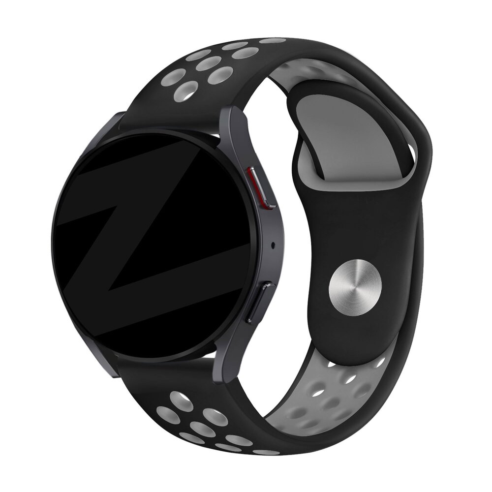 Bandz Bandz Huawei Watch GT 2 Pro Sport Armband 'Deluxe' (Schwarz/Grau)