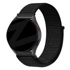 Bandz Bandz Samsung Galaxy Watch 4 40mm Nylon Loop-band (Schwarz)