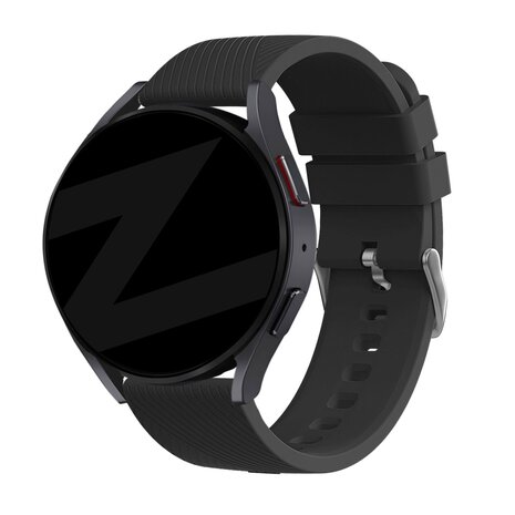 Bandz Bandz Samsung Galaxy Watch 4 40mm Silikon Armband 'Deluxe' (Schwarz) Bandz Bandz Samsung Galaxy Watch 4 40mm Silikon Armband 'Deluxe' (Schwarz)