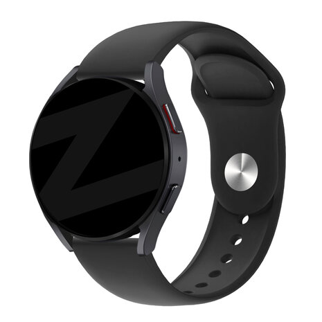 Bandz Bandz Samsung Galaxy Watch 4 44mm Sport Armband 'Deluxe' (Schwarz)