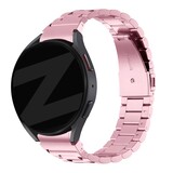 Bandz Bandz Samsung Galaxy Watch 5 - 40mm Klassisches Stahlenarmband (Rosa) Bandz Bandz Samsung Galaxy Watch 5 - 40mm Klassisches Stahlenarmband (Rosa)