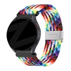Bandz Bandz Samsung Galaxy Watch 5 Pro Woven Nylonband (Regenbogen)