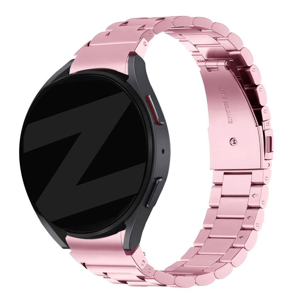 Bandz Bandz Samsung Galaxy Watch 6 - 44mm Klassisches Stahlenarmband (Rosa) Bandz Bandz Samsung Galaxy Watch 6 - 44mm Klassisches Stahlenarmband (Rosa)