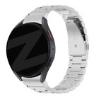 Bandz Bandz Samsung Galaxy Watch 6 - 44mm Klassisches Stahlenarmband (Silber)