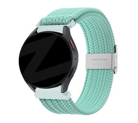 Bandz Bandz Samsung Galaxy Watch 6 40mm Woven Nylonband (Türkis) Bandz Bandz Samsung Galaxy Watch 6 40mm Woven Nylonband (Türkis)