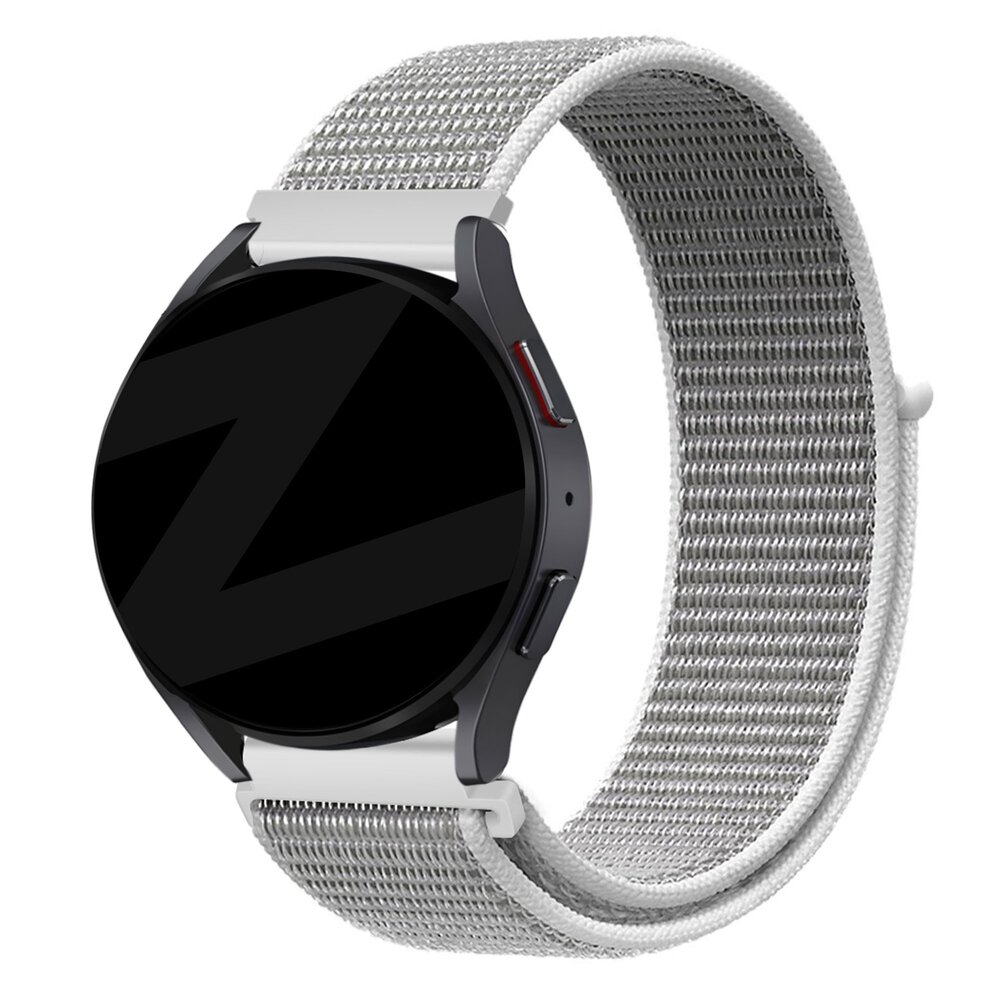 Bandz Bandz Samsung Galaxy Watch 6 44mm Nylon Loop-band (Grau) Bandz Bandz Samsung Galaxy Watch 6 44mm Nylon Loop-band (Grau)