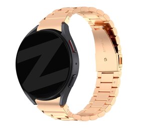 Bandz Bandz Samsung Galaxy Watch 6 Classic 47mm Klassisches Stahlenarmband (Roségold) Bandz Bandz Samsung Galaxy Watch 6 Classic 47mm Klassisches Stahlenarmband (Roségold)
