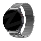 Bandz Bandz Samsung Galaxy Watch Active Milanese Loop Armband (Silber) Bandz Bandz Samsung Galaxy Watch Active Milanese Loop Armband (Silber)