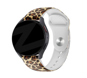 Bandz Bandz Samsung Galaxy Watch Active Silikon Armband 'Leopard' Bandz Bandz Samsung Galaxy Watch Active Silikon Armband 'Leopard'