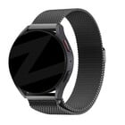 Bandz Bandz Samsung Galaxy Watch 3 45mm Milanese Loop Armband (Schwarz)