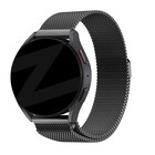 Bandz Bandz Samsung Galaxy Watch 46mm Milanese Loop Armband (Schwarz)