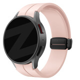 Bandz Bandz Samsung Galaxy Watch 6 - 44mm D-Buckle Silikonband (Rosa) Bandz Bandz Samsung Galaxy Watch 6 - 44mm D-Buckle Silikonband (Rosa)