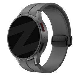 Bandz Bandz Samsung Galaxy Watch 6 Classic 47mm D-Buckle Silikonband (Dunkelgrau) Bandz Bandz Samsung Galaxy Watch 6 Classic 47mm D-Buckle Silikonband (Dunkelgrau)
